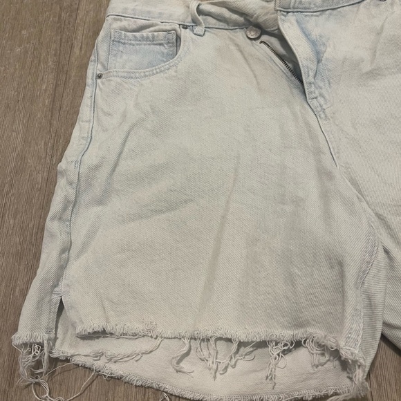 PACSUN Light Blue Denim Women's Jorts - Picture 4 of 10